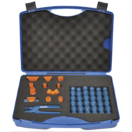 Coolant hose system, 1/2", 18-pc. starter set