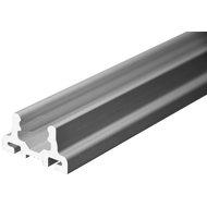 Suspension rail, no bores, length: 1000mm