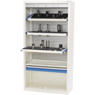 CNC stor. unit tall cabinet 02.289.00A VDI30 WxDxH: 1000x500x1950mm RAL7035/5012