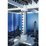 CNC cabinet RotaRex® roller shutter, electric (with remote control) RAL5012/7035