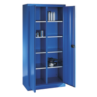 Materials cabinet WxDxH: 930x500x1950mm RAL7035 2x4 shelves