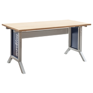 Ergo. work station 07.75.15A WxDxH: 1500x750x735-1100mm RAL7035/5013