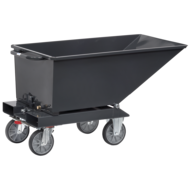 Trough tipper 250 l, RAL7016, incl. TOTALSTOP, without drain cock