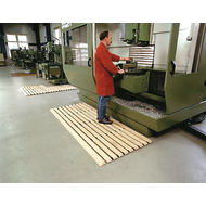 Wooden foot grille, width: 600mm series 2 3,5cm tall