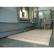 Wooden foot grille, width: 600mm series 2 3,5cm tall