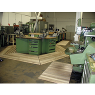 Wooden foot grille, width: 600mm series 2 3,5cm tall