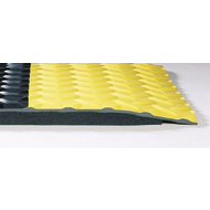 Anti-fatigue mat Chushion Trax™, width 60cm thickness 1,43cm, black