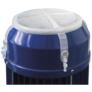 Filter fleece Motor, Ø100, 12 filter pads