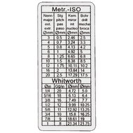 Vernier callipers 100 mm (0.05 mm) locking screw on top, flat depth bar