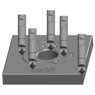 Indexable inserts centre bit CHT S16H N11-45 90° 16x100 mm (SOMT11T308)