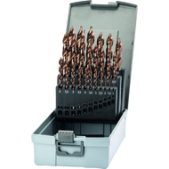 Twist drill STEP DRILL set HSSE vap. 1-10.0 mm