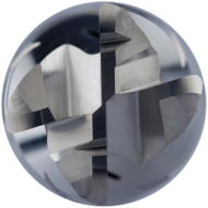 Alu-torus cutter SC 38/41° 10x2.5 mm, L2=30 mm Z=4 long, HA, pol., chip br., IC