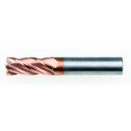 Schaftfräser VHM ø3x8x50mm Z=4, 35° Schaft HA, TiSiN