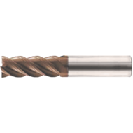 Schaftfräser VHM 45° 1mm (4-Schn.) Schaft-ø4mm NANO 600 TiSiN
