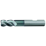 Solid carbide end milling cutter 40° 5 mm clearance L Z=4 HB, AlCrN