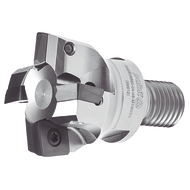 Screw-in milling cutter HIFEED 06690 10° 32x35 mm, M16, for 3 x SO..13M5