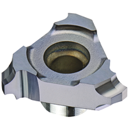 Cutt. insert C10 CRD08 part. radius R0.8 doub. plunge mill. (size 10mm) AMT7