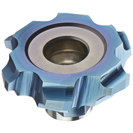 Cutt. ins. S170 F CRD08 partial radius R0.8 doub. plunge mill. (size 17mm) AMT8