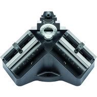 3-place pyramid, includes 3 pcs. centric clamping vices RS75-125 without jaws