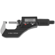 Outside micrometer, digital (0.001mm) 0-25mm
