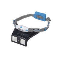 Headband magnifier with LED lighting