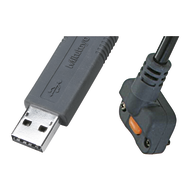 Signal cable type B-USB, 2m, IP-protected, with DATA button