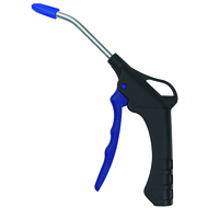 Plastic blow gun, extension pipe 105 mm, noise-reduction nozzle, G 1/4 IT