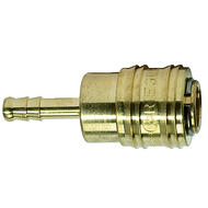 Quick-release coupling NW 7.2 “connect line”, brass blank, G 1/2 IT