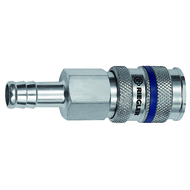 Quick-release coupling NW 7.8, steel, bushing LW 9