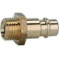 Nipple for couplings NW 7.2-7.8, brass blank, G 3/8 ET