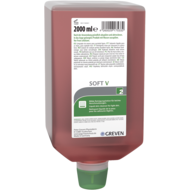 Skin cleanser 2000ml, soft bottle, IVRAXO SOFT V