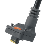 Signal cable type A, 1m, IP-protected, with DATA button