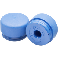 Insert 40mm, polyurethane, blue