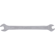 Double open-end spanner DIN3110 6x7mm, L=125mm (CrV steel)