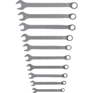 Combination spanner set DIN3113B, 10-pieces, 8-17mm