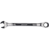 Ratcheting combination spanner 34 mm straight