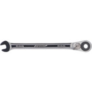 Ratcheting combination spanner 6 mm 15° reversible