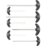 Hexagonal screwdriver set 7-pc. 2-8mm with T-handle, 100-200mm