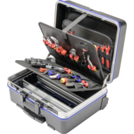 Tool case with VDE equipment