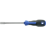 Bit holder screwdriver 1/4"x125mm, magnetic, for drive C 6,3, 2K handle