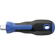 Bit holder screwdriver 1/4" for interchangeable holder with 2K handle