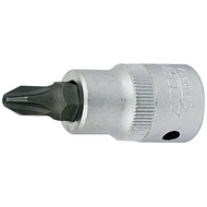 Socket insert 1/4", cross head PH1 L=37mm