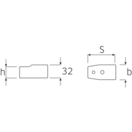 Aufsteckadapter 24,5x28mm auf 14x18mm