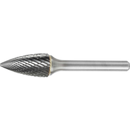 Small carbide rotary cutter type SPG 3x12mm toothing 6 (1), shank 3mm, L=75mm