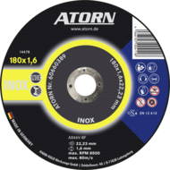 Trennscheibe INOX - Typ AS46V-BF, 180x1,6 mm gerade