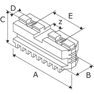 Grundbacken für JN06T E38,1 Z12,68 M8 (3)