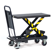 Lift. platf. trolley 500kg, 6833 t range 435-1.000mm, load platf. 1.010x520mm