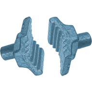 Rohrspannbacken für Backenbreite 100 mm