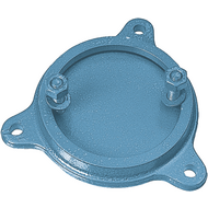 Drehuntersatz für 125 mm Parallel-Schraubstock, Farbe blau