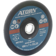 Roughing disc 180x7x22,23mm offset steel/cast iron